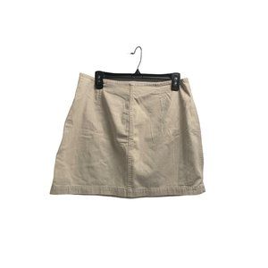 DG Durable Goods Womens Size 12 Tan Beige Khaki Skirt Wrap